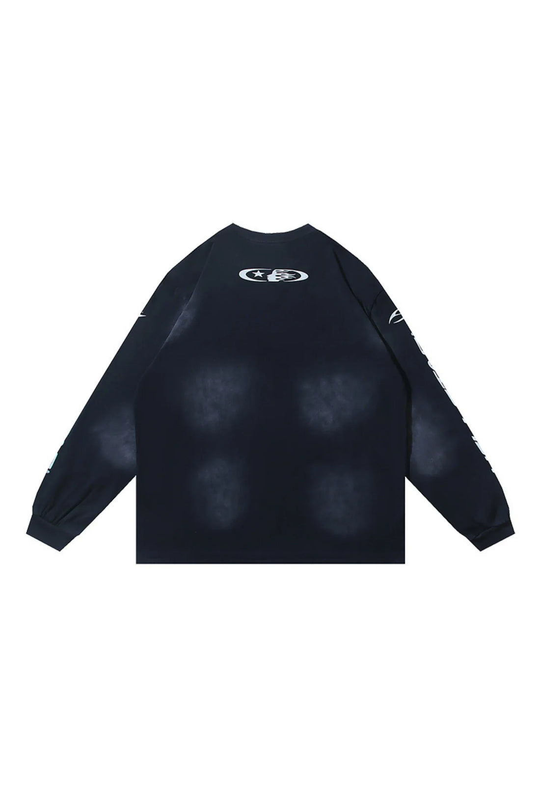 Sports logo black hoodie