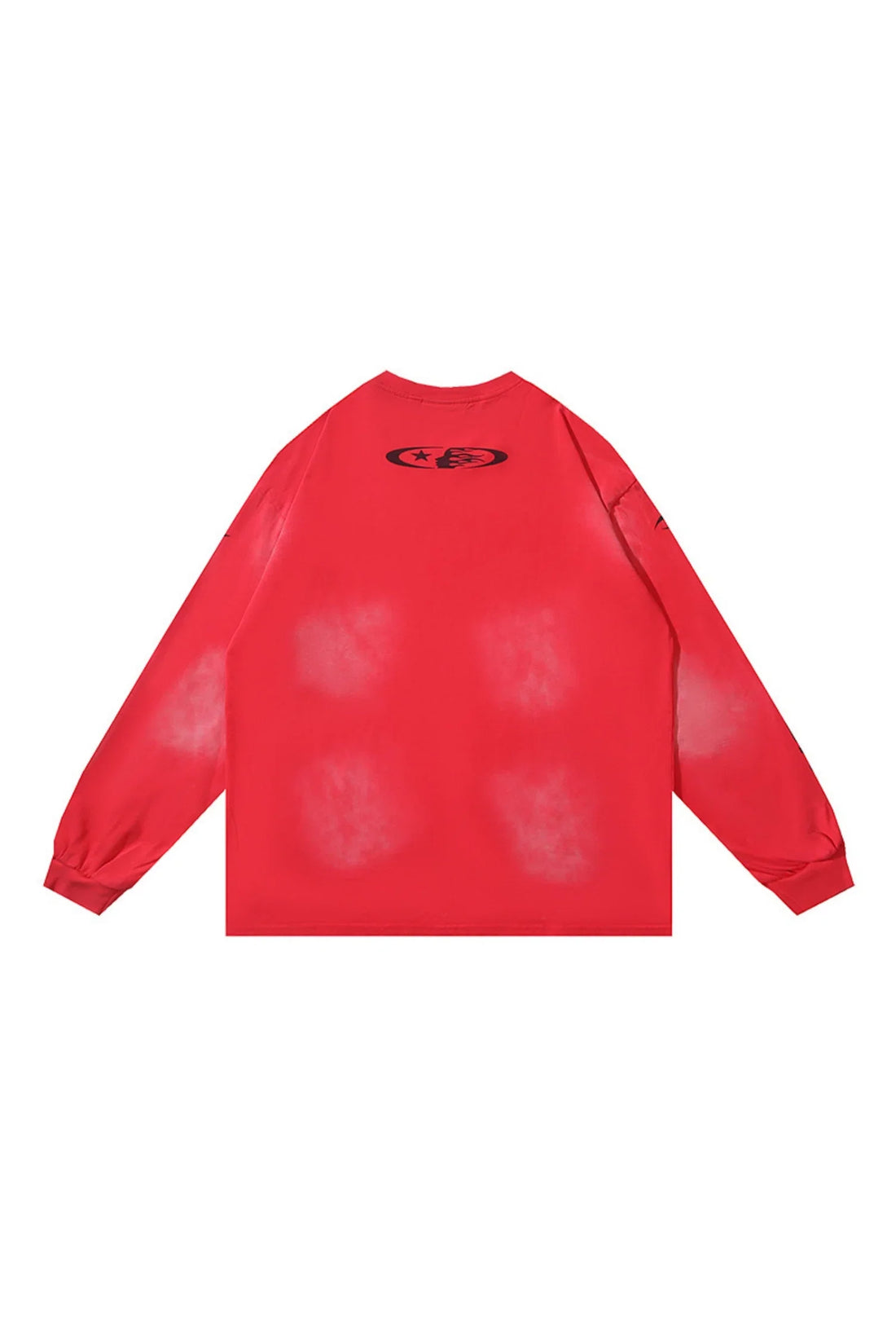 Sports logo red hoodie